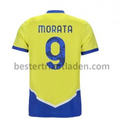 Fußballtrikot Juventus Turin Alvaro Morata 9 Ausweich Trikot 3rd 2021-2022 für Herren