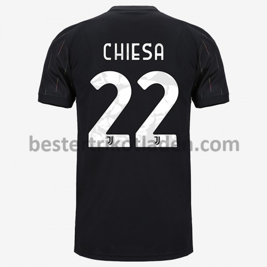 Fußballtrikot Juventus Turin Federico Chiesa 22 Auswärts Trikot Away 2021-2022 für Herren