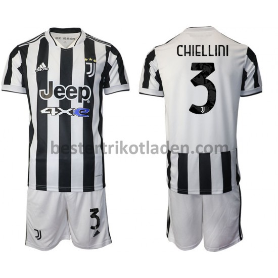 Fußballtrikot Juventus Turin Giorgio Chiellini 3 Heim Trikot Home 2021-2022 für Kinder