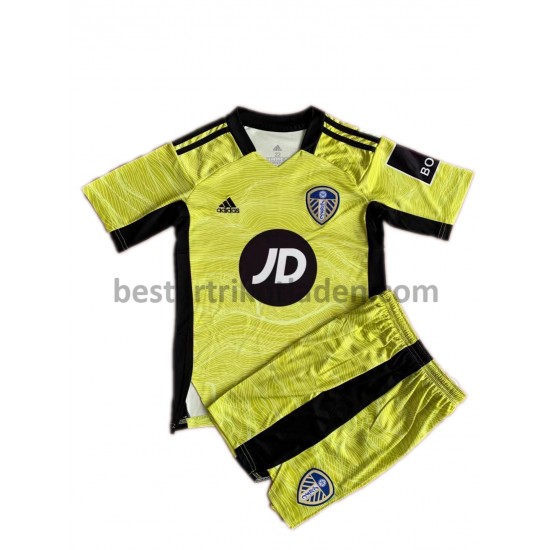 Fußballtrikot Leeds United Torwart Ausweich Trikot 3rd 2021-2022 für Kinder