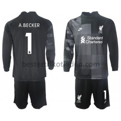 Fußballtrikot Liverpool Torwart A.BECKER 1 Ausweich Trikot 3rd 2021-2022 Langarm für Kinder