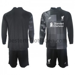 Fußballtrikot Liverpool Torwart Ausweich Trikot 3rd 2021-2022 Langarm für Kinder