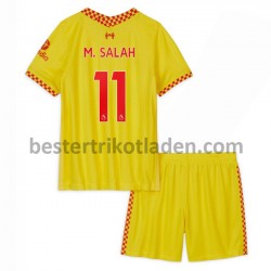 Fußballtrikot Liverpool M.Salah 11 Ausweich Trikot 3rd 2021-2022 für Kinder