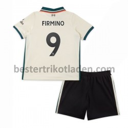 Fußballtrikot Liverpool Roberto Firmino 9 Auswärts Trikot Away 2021-2022 für Kinder