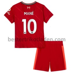Fußballtrikot Liverpool Sadio Mane 10 Heim Trikot Home 2021-2022 für Kinder