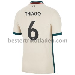 Fußballtrikot Liverpool Thiago Alcantara 6 Auswärts Trikot Away 2021-2022 für Herren