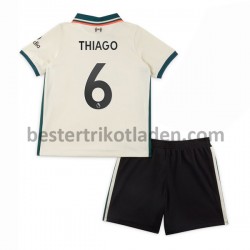 Fußballtrikot Liverpool Thiago Alcantara 6 Auswärts Trikot Away 2021-2022 für Kinder