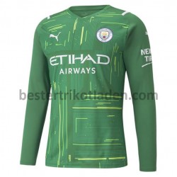 Fußballtrikot Manchester City Torwart Auswärts Trikot Away 2021-2022 Langarm für Herren