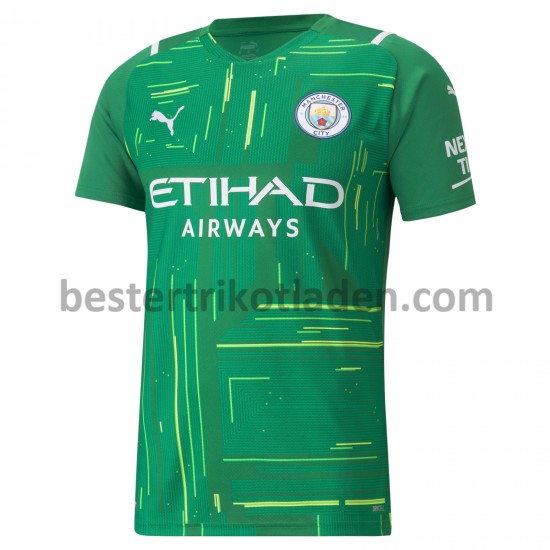 Fußballtrikot Manchester City Torwart Auswärts Trikot Away 2021-2022 für Herren