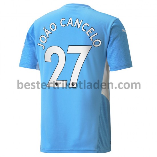 Fußballtrikot Manchester City Joao Cancelo 27 Heim Trikot Home 2021-2022 für Herren