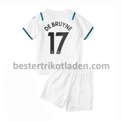 Fußballtrikot Manchester City Kevin De Bruyne 17 Auswärts Trikot Away 2021-2022 für Kinder