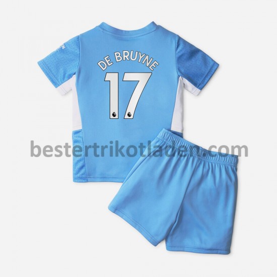 Fußballtrikot Manchester City Kevin De Bruyne 17 Heim Trikot Home 2021-2022 für Kinder