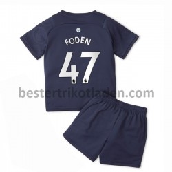 Fußballtrikot Manchester City Phil Foden 47 Ausweich Trikot 3rd 2021-2022 für Kinder