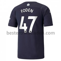 Fußballtrikot Manchester City Phil Foden 47 Drittes Fußballtrikot 2021-2022 für Herren