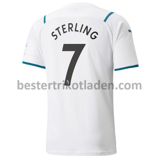 Fußballtrikot Manchester City Raheem Sterling 7 Auswärts Trikot Away 2021-2022 für Herren