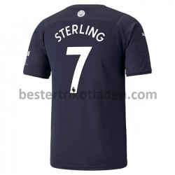 Fußballtrikot Manchester City Raheem Sterling 7 Drittes Fußballtrikot 2021-2022 für Herren