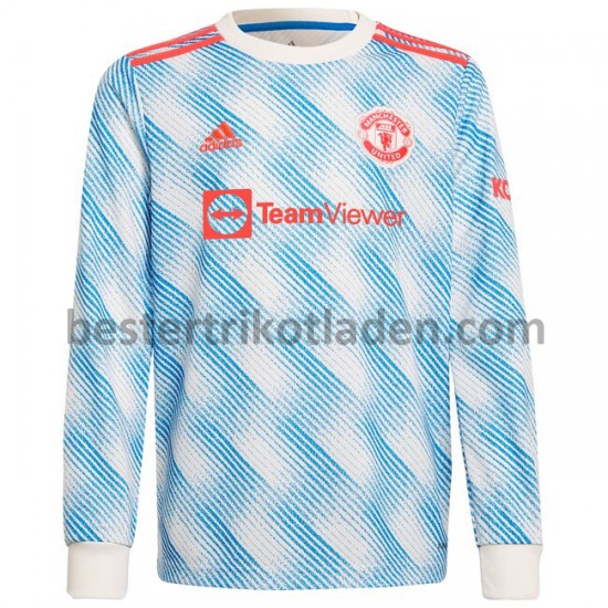Fußballtrikot Manchester United Auswärts Trikot Away 2021-2022 Langarm für Herren