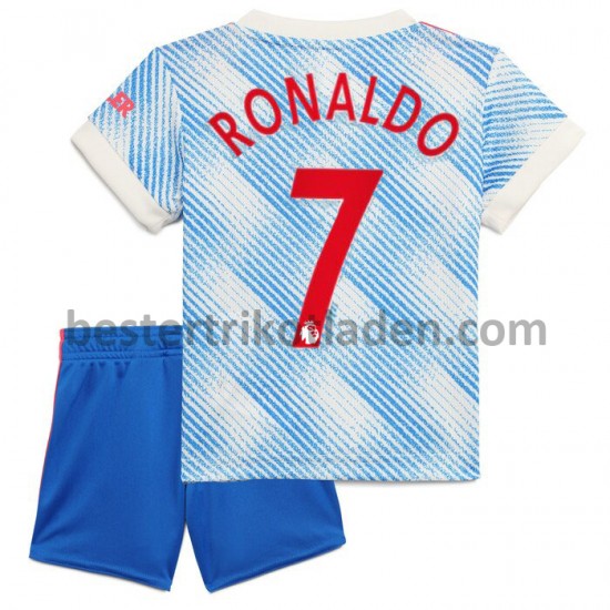 Fußballtrikot Manchester United Cristiano Ronaldo 7 Auswärts Trikot Away 2021-2022 für Kinder