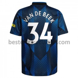 Fußballtrikot Manchester United Donny van de Beek 34 Ausweich Trikot 3rd 2021-2022 für Herren
