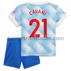 Fußballtrikot Manchester United Edinson Cavani 21 Auswärts Trikot Away 2021-2022 für Kinder
