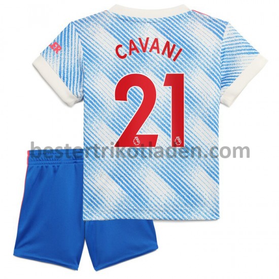 Fußballtrikot Manchester United Edinson Cavani 21 Auswärts Trikot Away 2021-2022 für Kinder