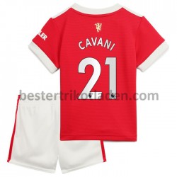 Fußballtrikot Manchester United Edinson Cavani 21 Heim Trikot Home 2021-2022 für Kinder