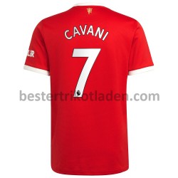 Fußballtrikot Manchester United Edinson Cavani 7 Heim Trikot Home 2021-2022 für Herren