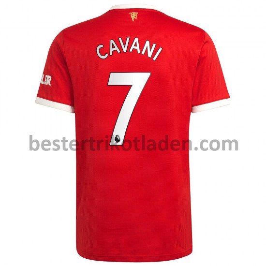Fußballtrikot Manchester United Edinson Cavani 7 Heim Trikot Home 2021-2022 für Herren