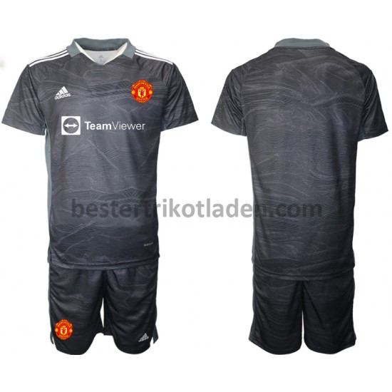 Fußballtrikot Manchester United Torwart Auswärts Trikot Away 2021-2022 für Kinder