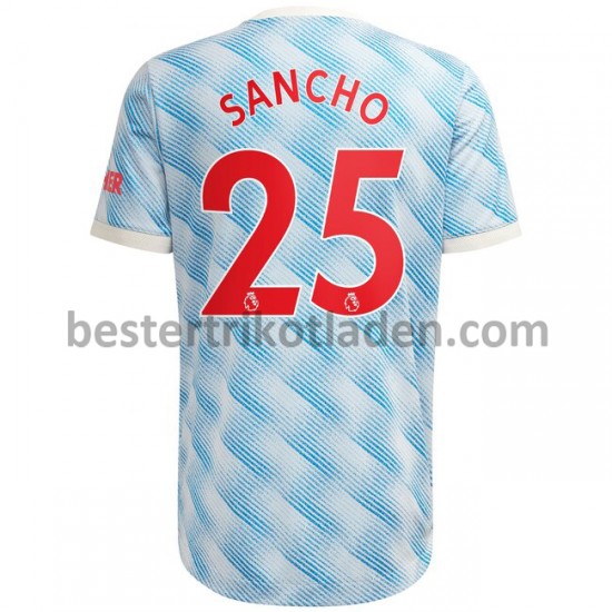 Fußballtrikot Manchester United Jadon Sancho 25 Auswärts Trikot Away 2021-2022 für Herren