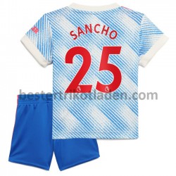 Fußballtrikot Manchester United Jadon Sancho 25 Auswärts Trikot Away 2021-2022 für Kinder