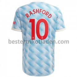 Fußballtrikot Manchester United Marcus Rashford 10 Auswärts Trikot Away 2021-2022 für Herren
