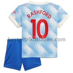Fußballtrikot Manchester United Marcus Rashford 10 Auswärts Trikot Away 2021-2022 für Kinder