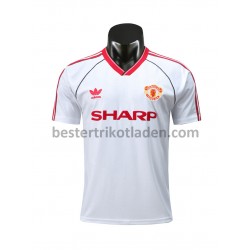Fußballtrikot Manchester United Retro Auswärts Trikot Away 1988 für Herren