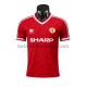 Fußballtrikot Manchester United Retro Heim Trikot Home 1986 für Herren
