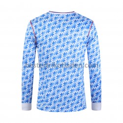 Fußballtrikot Manchester United Retro Heim Trikot Home 1992 Langarm für Herren