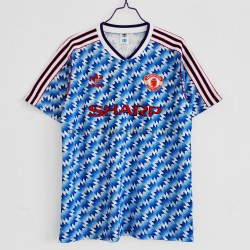 Fußballtrikot Manchester United Retro Heim Trikot Home 1992 für Herren
