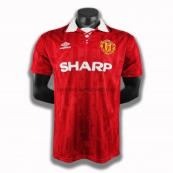 Fußballtrikot Manchester United Retro Heim Trikot Home 1994 für Herren