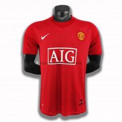 Fußballtrikot Manchester United Retro Heim Trikot Home 2007-2008 für Herren