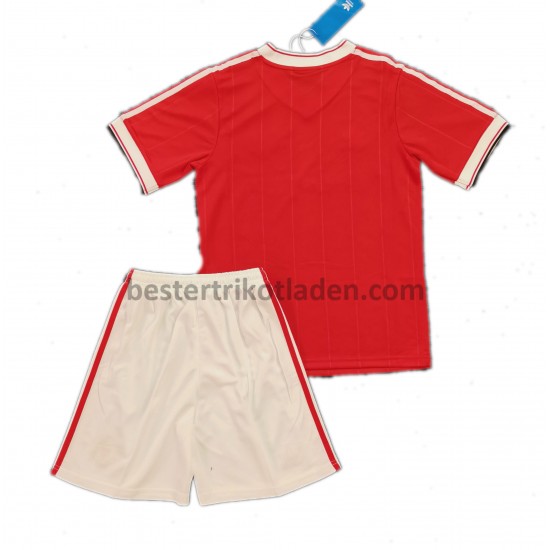 Fußballtrikot Manchester United Retro Kinder-Heim Trikot Home 1984 für Kinder