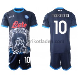 Fußballtrikot Neapel Diego Maradona 10 Special 2 Heim Trikot Home 2021-2022 für Kinder