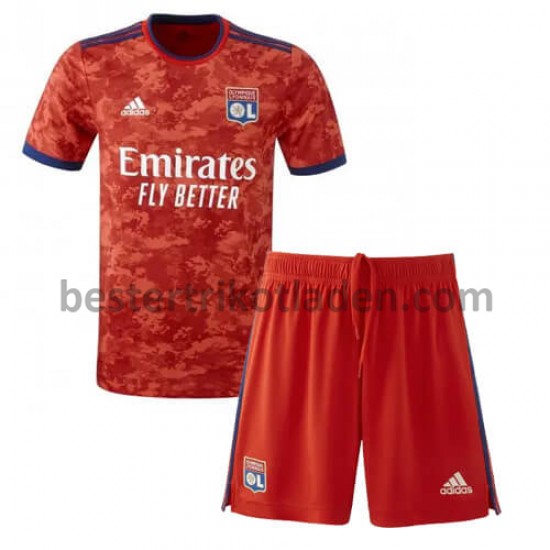 Fußballtrikot Olympique Lyon Auswärts Trikot Away 2021-2022 für Kinder