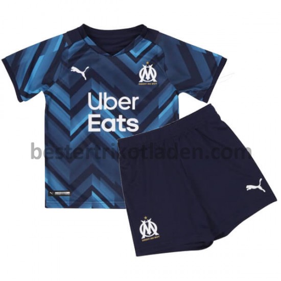 Fußballtrikot Olympique Marseille Auswärts Trikot Away 2021-2022 für Kinder