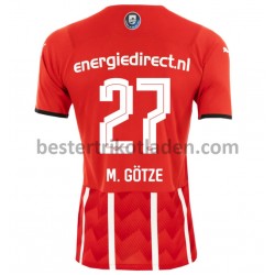 Fußballtrikot PSV Eindhoven Mario Götze 27 Heim Trikot Home 2021-2022 für Herren