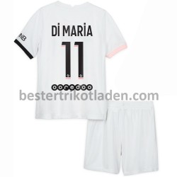 Fußballtrikot Paris Saint-Germain Di Maria 11 Auswärts Trikot Away 2021-2022 für Kinder