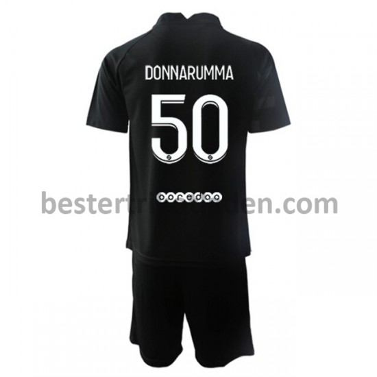 Fußballtrikot Paris Saint-Germain Torwart Gianluigi Donnarumma 50 Auswärts Trikot Away 2021-2022 für Kinder