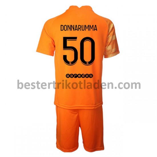 Fußballtrikot Paris Saint-Germain Torwart Gianluigi Donnarumma 50 Heim Trikot Home 2021-2022 für Kinder