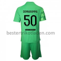 Fußballtrikot Paris Saint-Germain Torwart Gianluigi Donnarumma 50 Ausweich Trikot 3rd 2021-2022 für Kinder