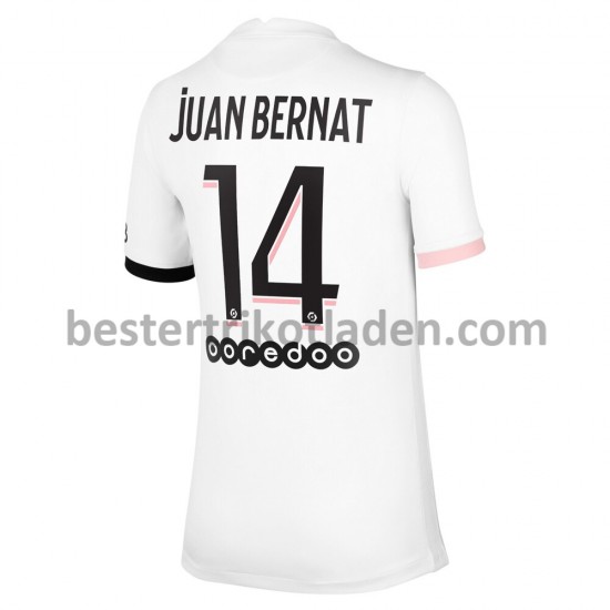 Fußballtrikot Paris Saint-Germain Juan Bernat 14 Auswärts Trikot Away 2021-2022 für Herren
