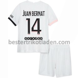 Fußballtrikot Paris Saint-Germain Juan Bernat 14 Auswärts Trikot Away 2021-2022 für Kinder
